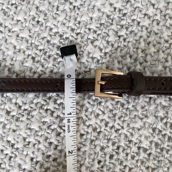 Espresso Leather Replacement Strap Crossbody - Picture 3 of 6